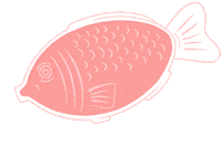 morganeperrot fish drop sauce soja Sticker