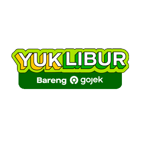 Liburan Sticker by Gojek Indonesia
