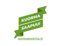Kuorma Saapuu Sticker by Kuusamo Hirsitalot Oy