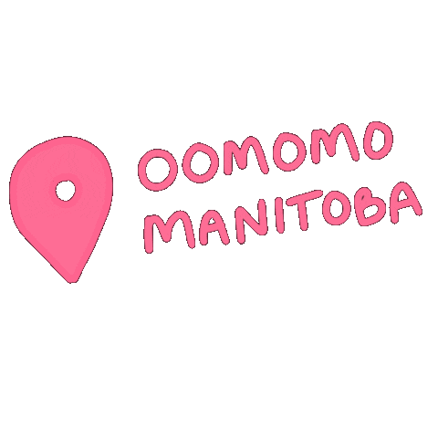 Location Sticker by Oomomo Manitoba