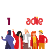 Group Of People Work Sticker by association_adie
