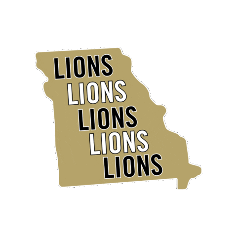 College Lu Sticker by Lindenwood University