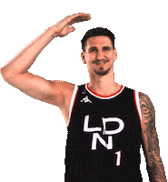 On Your Head Basketball Sticker by London Lions