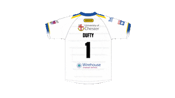 The Wire Matt Dufty Sticker by Warrington Wolves