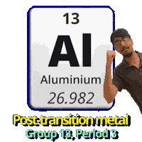 Al Aluminum Sticker