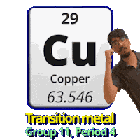 Group 11 Cu Sticker