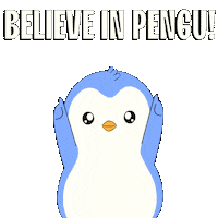 Believe Sticker by Pudgy Penguins