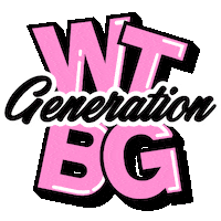 New Generation Pink Sticker by DIVE INN - Die Innovationsagentur