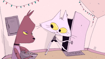 sarahmaes popcorn leave leaving im out GIF