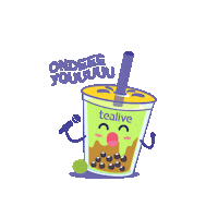 Bubble Tea Boba Sticker by Tealive Asia