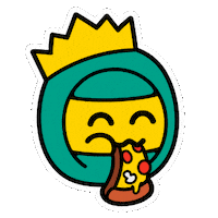 Hungry Pizza Time Sticker by Pizza Ninjas