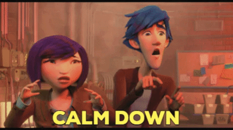 Calm Down Emily Blunt GIF by The Animal Crackers Movie