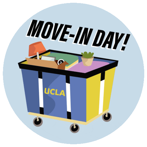 vanessa move in Sticker by UCLA