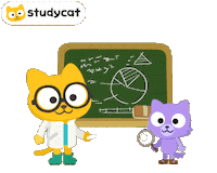 School Cats Sticker by Studycat language learning for kids