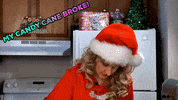 Santa Hat Reaction GIF by Amy Lynn's Kitchen