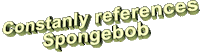 spongebob lol Sticker by AnimatedText