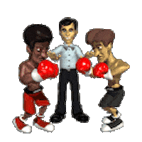 Fight Boxing Sticker