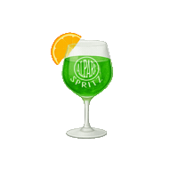 Cheers Spritz Sticker by Tirolikum