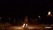 Scared Fire GIF by CANAL+