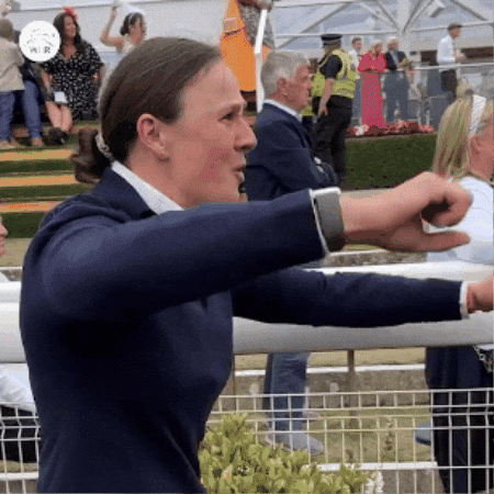 Horse Riding Celebrate GIF by World Horse Racing