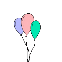 Celebrating Happy Birthday Sticker