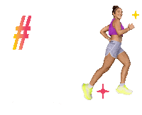 YAdemasCorredora run running runner corredora Sticker