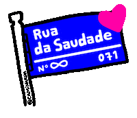 Saudade Sticker