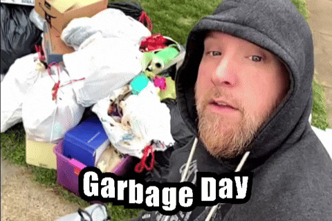 Waste Management Trash GIF by Mike Hitt