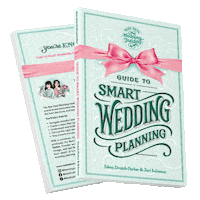 WeddingInsiders wedding book bride engagement Sticker