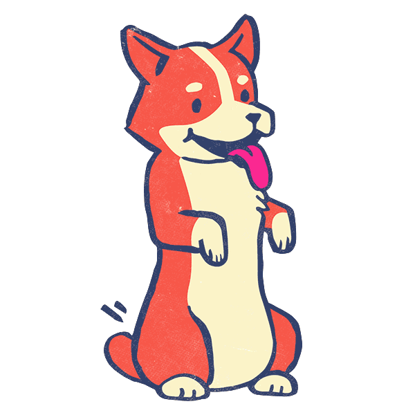 dog wagging Sticker by Xfinity