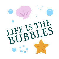 The Little Mermaid Bubbles Sticker by Walt Disney Studios