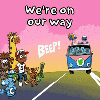 Coming On My Way GIF by VeeFriends
