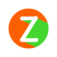 Orange Abc Sticker