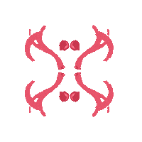 Flow Symmetry Sticker by subtlestrokes