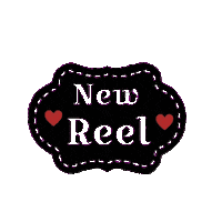 Heart Reel Sticker