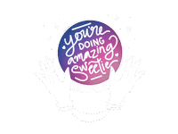 lunadesignco amazing message cosmic tarot Sticker