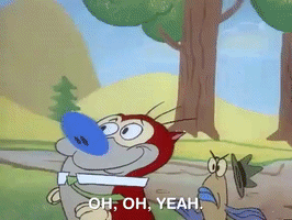 ren and stimpy nicksplat GIF