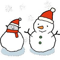 Christmas Snow Sticker