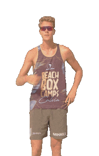 Summer Beachvolley Sticker by beachboxcamps.com