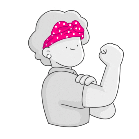 We Can Do It Woman Sticker by Lemonade