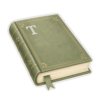 studiocrealino fall book autumn reading Sticker