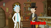 laughs duel GIF