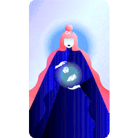 mysticmondays magic spirit tarot witchy Sticker