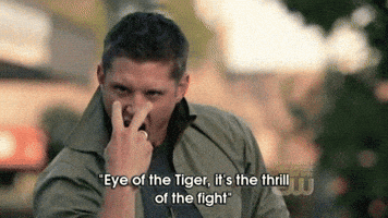 Eye Of The Tiger Dean GIF