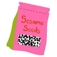 Sesame Seeds Cooking Sticker by Hey Tiger
