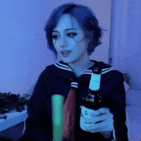Cute Girl Singing GIF
