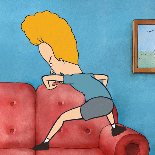 Beavis And Butthead Dancing GIF by Paramount+