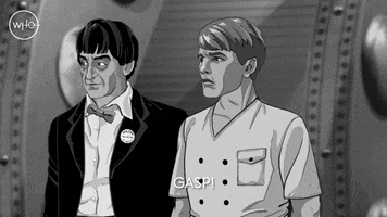 Shocked Patrick Troughton GIF by Doctor Who