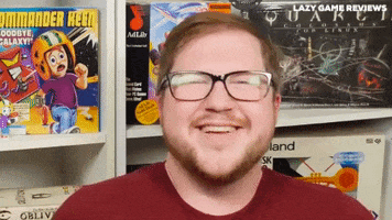 Laugh Lazy Game Reviews GIF by Squirrel Monkey
