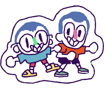 Happy Amigos Sticker by Fresquito y Mango